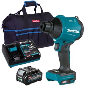 AS001GZ 40V Brushless Dust Blower With 1 x 2.5Ah Battery Charger & Bag - Makita