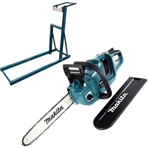 DUC355Z Twin 18v / 36v lxt Cordless 35cm Chainsaw w/ Smartholder Sawhorse - Makita