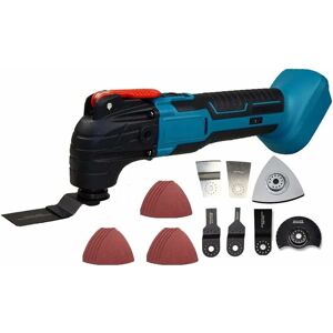 TEETOK Oscillating multi-tools,Cordless Oscillating Multi Tools, with 22 pcs Accessories,Compatible with Makita Battery , 6 Variable Speed, Oscillation