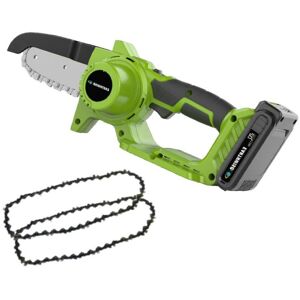 Chainsaw + 2 chains - VENTEO - Cordless chainsaw - 2 chains - Lightweight - Includes 2 spare chains