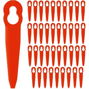 Plastic Blades compatible with stihl fsa 45 Cordless Grass Trimmer Strimmer (Pack of 40) - Spares2go