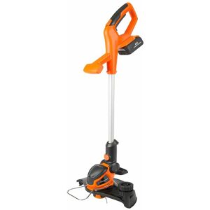 40V 30cm Cordless Grass Trimmer with 2.5Ah Lithium-Ion Battery and Charger lt G30 - orange - Yard Force