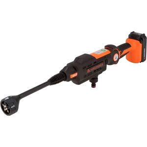 22Bar 20V Aquajet Cordless Pressure Cleaner with 2.5Ah Lithium-Ion Battery, Charger and Accessories lw C02A - black - Yard Force