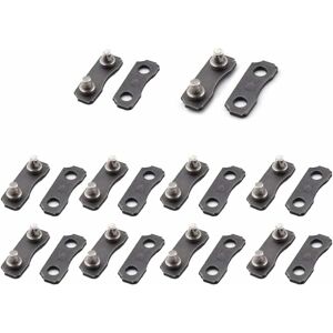 TINOR 10pcs Chainsaw Chain Repair Kits for 3/8-LP Master Link Gauge Straps Gauge Tools Highly Match Original