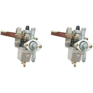 Tlily - 2X Carburetor for Robin NB411 CG411 BG411 EC04 49CC Brush Cutter Weedeater Trimmer 5416040000 Replacement