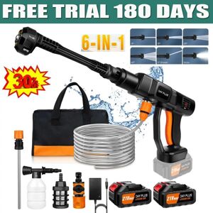 DAYPLUS 3000W Electric High Pressure Washer 180Bar / 3000 psi Jet Wash Patio Car 6 in 1