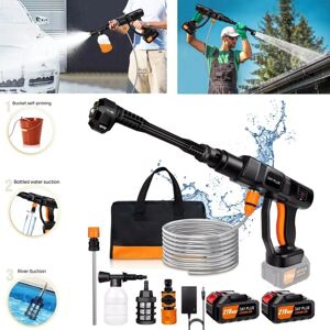 DAYPLUS 6IN1 Cordless Car High Pressure Washer Jet 3000W 180Bar Water Wash Cleaner Gun