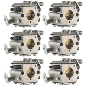 Tlily - 6X Carb Carburetor for stihl 025 023 021 MS250 MS230 Zama Chainsaw Walbro Replace Silver
