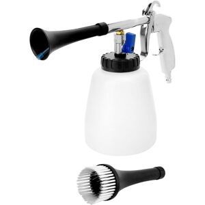 Car Cleaning Gun 6.5-9.2Bar, Compressed Air Cleaning Gun with Foam Bottle and Brush, for Car Interiors - Alwaysh