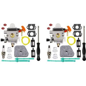 Tlily - Carburetor kit for stihl FS90 FS110 HT101 FS130 FS100 = KM110R KM130 HL100 HT100 FS130R FS87 FS100R HL90 Carb Trimmer