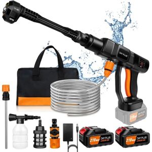 DAYPLUS Cordless Car Pressure Washer Water High Power 180 Bar 6IN1 Jet Wash Cleaner