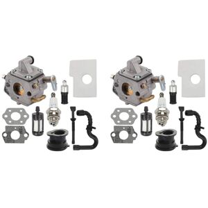 Tlily - MS170 carburetor is suitable for Stihl MS180 carburetor 017 018 MS170C MS180C chainsaw 1130 120 0603 and 1130 124 0800