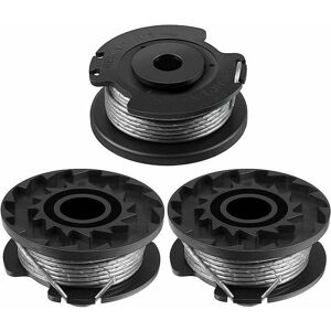 Linghhang - 3Pcs F016800569 Spool and Line Compatible with Replacement, F016800385 Trimmer Replacement Spool Compatible with art 23SL and art 26SL