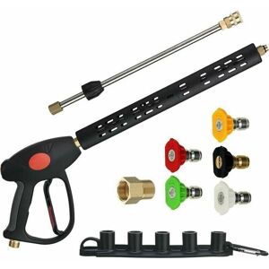 CYSLMUK Replacement High Pressure Washer Gun with Extension Rod 40 Inch, High Intensity Pressure Washer