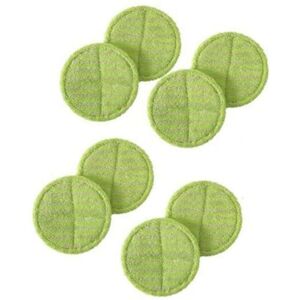 Set of 8 green replacement pads for cordless electric sweeper Ymyny cordless electric sweeper