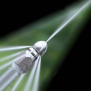 Ymyny - Sewer Jet Nozzle 1/4 Inch High Pressure Washer Sewer Jet Nozzle Pipe Cleaning Head 6 Holes mumu