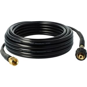 10 m Extension Hose compatible with Kärcher k 4.99 m t 250, k 4.99 m plus t 300 High-Pressure Cleaner with M22 x 1.5 Threaded Connection, Black - Vhbw