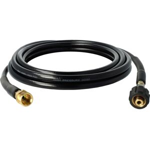 Vhbw - 5 m Extension Hose compatible with Kärcher K2, g 7.10 m, k 2.00 plus, k 2.01 High-Pressure Cleaner with M22 x 1.5 Threaded Connection, Black