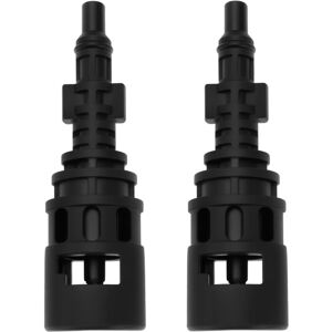 CYSLMUK 2 Pcs Pressure Washer Conversion Adapter Coupling Connector Compatible with Karcher Compatible with Lavor Parkside 124 x 24.5 Mm Black CYSLMUK 2 Pcs Pressure Washer Conversion Adapter Coupling Connector Compatible with Karcher Compatible with Lavor Parkside 124 x 24.5 Mm Black