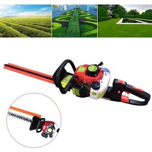 CNCEST 2 Stroke Cordless Petrol Hedge Trimmer,Garden Shears,Shrub Shears Hedge Trimmer,180° Rotatable Long Reach Handle Trimmer with Double-Sided Blade CNCEST 2 Stroke Cordless Petrol Hedge Trimmer,Garden Shears,Shrub Shears Hedge Trimmer,180° Rotatable Long Reach Handle Trimmer with Double-Sided Blade