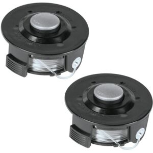2 x Makita Grass Trimmer Spool 6m Line Metal Bump Head DUR181Z DUR193Z DUR180 2 x Makita Grass Trimmer Spool 6m Line Metal Bump Head DUR181Z DUR193Z DUR180