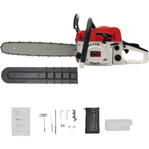 CNCEST 2000W 20' Gas-Powered Chainsaw, 52CC 2-Stroke Gasoline Chainsaw, 7500rpm Petrol Chain Saw Cutting Wood Gas Sawing Air-Cooled Chain Saw Set, Forest CNCEST 2000W 20' Gas-Powered Chainsaw, 52CC 2-Stroke Gasoline Chainsaw, 7500rpm Petrol Chain Saw Cutting Wood Gas Sawing Air-Cooled Chain Saw Set, Forest