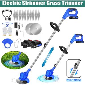DAYPLUS 21V Cordless Battery Strimmer Bundle Grass Trimmer Electric Garden Edger Cutter DAYPLUS 21V Cordless Battery Strimmer Bundle Grass Trimmer Electric Garden Edger Cutter