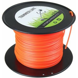 DEWDAT 2.4mm x 100m Heavy Duty Nylon Square Edger Line Brush Cutter Cord Rope DEWDAT 2.4mm x 100m Heavy Duty Nylon Square Edger Line Brush Cutter Cord Rope