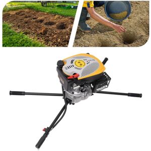 CNCEST 4 Stroke 173cc Post Hole Digging Machine Earth Digger Ground Drilling Machine for fast drilling into the soil. It allows easy setting of fence posts, CNCEST 4 Stroke 173cc Post Hole Digging Machine Earth Digger Ground Drilling Machine for fast drilling into the soil. It allows easy setting of fence posts,