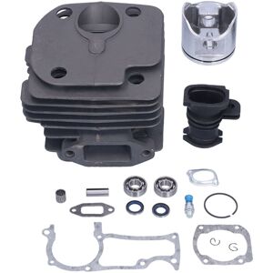 WOOSIEN 48MM Cylinder Piston Gasket Intake Manifold Needle Bearing Kit for Husqvarna 365 372 372XP Chainsaw WOOSIEN 48MM Cylinder Piston Gasket Intake Manifold Needle Bearing Kit for Husqvarna 365 372 372XP Chainsaw