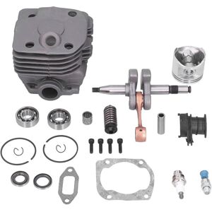 WOOSIEN 50mm Cylinder Crankshaft Piston Bearing Oil Sealing Kit for Husqvarna 362 365 371 372 372XP Chainsaw WOOSIEN 50mm Cylinder Crankshaft Piston Bearing Oil Sealing Kit for Husqvarna 362 365 371 372 372XP Chainsaw