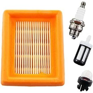 GOTRAYS Air Filter Spark Plug For Stihl FS120 FS200 FS250 FS300 FS350 FS400 FS450 FS480 BT120 BT121 BT130 Brushcutter 4134 141 0300 GOTRAYS Air Filter Spark Plug For Stihl FS120 FS200 FS250 FS300 FS350 FS400 FS450 FS480 BT120 BT121 BT130 Brushcutter 4134 141 0300