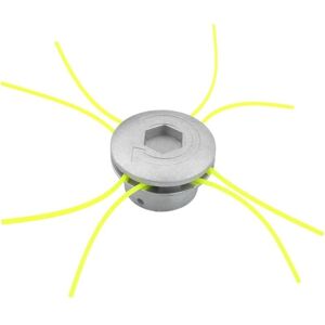 MEMKEY Aluminum Wire Trimmer Head, Universal Trimmer Head, Aluminum Trimmer Heads, String Set, Grass Brush Cutter Accessories, Lawn Mower Power Tools MEMKEY Aluminum Wire Trimmer Head, Universal Trimmer Head, Aluminum Trimmer Heads, String Set, Grass Brush Cutter Accessories, Lawn Mower Power Tools