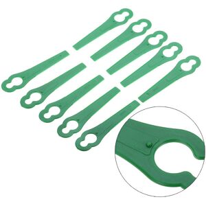 120 Pcs Grass Trimmer Blade Green Replacement Plastic Blades 8.3cm Plastic Lawn Mower Blades for Garden and Lawn Grass Trimmer (120 Pieces) - Alwaysh 120 Pcs Grass Trimmer Blade Green Replacement Plastic Blades 8.3cm Plastic Lawn Mower Blades for Garden and Lawn Grass Trimmer (120 Pieces) - Alwaysh