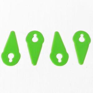 ALWAYSH Mower Blades 100pcs Grass Trimmer Blade for Garden Lawn Mower Accessories, Plastic Lawn Replacement Blades Brush Cutter Blade for Garden and Lawn ALWAYSH Mower Blades 100pcs Grass Trimmer Blade for Garden Lawn Mower Accessories, Plastic Lawn Replacement Blades Brush Cutter Blade for Garden and Lawn