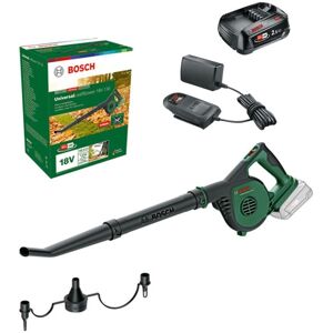 Bosch 06008A0601 18v Garden Leaf Blower UniversalLeafBlower - 1x 2.5AH Battery Bosch 06008A0601 18v Garden Leaf Blower UniversalLeafBlower - 1x 2.5AH Battery