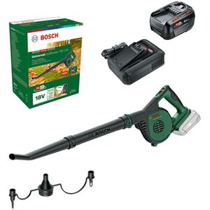 Bosch 06008A0601 18v Garden Leaf Blower UniversalLeafBlower - 1x 4AH Battery Bosch 06008A0601 18v Garden Leaf Blower UniversalLeafBlower - 1x 4AH Battery