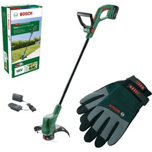 Bosch EasyGrassCut 18V-230 Cordless Line Grass Trimmer 18v 1x 2.0Ah Bat & Gloves Bosch EasyGrassCut 18V-230 Cordless Line Grass Trimmer 18v 1x 2.0Ah Bat & Gloves