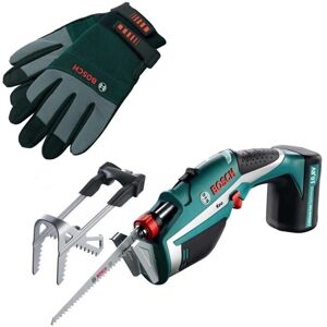 Bosch Keo Garden Recip Pruning Multi Saw 10.8v Li-Ion & Battery & Gloves Bosch Keo Garden Recip Pruning Multi Saw 10.8v Li-Ion & Battery & Gloves