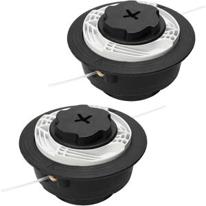 COOCHEER C6-2 Trimmer Head for STIHL, Trimmer Head with Automatic Nozzle - Two-Line Trimmer Head - Nylon Spool for Gasoline Lawn Mowers COOCHEER C6-2 Trimmer Head for STIHL, Trimmer Head with Automatic Nozzle - Two-Line Trimmer Head - Nylon Spool for Gasoline Lawn Mowers