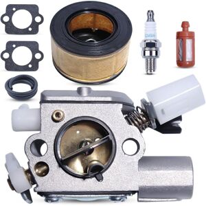 SJQKA Carburetor, Air Filter, Fuel Line, Spark Plug for Stihl MS231, MS251, MS231C, MS251C, MS241, MS241C Chainsaw, Replacement 1143 120 0611, 1143 120 SJQKA Carburetor, Air Filter, Fuel Line, Spark Plug for Stihl MS231, MS251, MS231C, MS251C, MS241, MS241C Chainsaw, Replacement 1143 120 0611, 1143 120