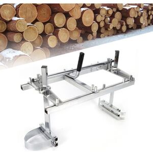 CNCEST Chainsaw Mill Chainsaw 14"- 24" Guide Portable Bar Planking Mill Attachment Lumber Milling Wood Chainsaw Tools Chainsaw Holder Mobile Saw Mill CNCEST Chainsaw Mill Chainsaw 14"- 24" Guide Portable Bar Planking Mill Attachment Lumber Milling Wood Chainsaw Tools Chainsaw Holder Mobile Saw Mill