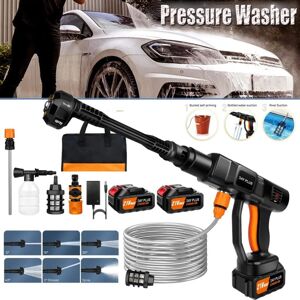 DAYPLUS Cordless Car Pressure Washer Water 3000W 180Bar Jet Wash Floor Cleaner 2 Battery DAYPLUS Cordless Car Pressure Washer Water 3000W 180Bar Jet Wash Floor Cleaner 2 Battery