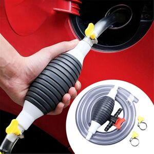 Csparkv - Portable Car Hand Siphon Transfer Pump (with 2M Hose), Universal Pump, for Water Gasoline Solvent Liquid Fuel Diesel Petrol Gas Csparkv - Portable Car Hand Siphon Transfer Pump (with 2M Hose), Universal Pump, for Water Gasoline Solvent Liquid Fuel Diesel Petrol Gas