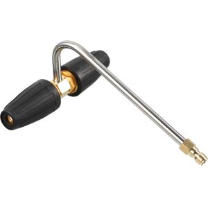 MEMKEY Daily Gutter Tool Pressure Washer Attachment, 2 Rotating Nozzles, 1/4 Inch Quick Connect, 3300 psi MEMKEY Daily Gutter Tool Pressure Washer Attachment, 2 Rotating Nozzles, 1/4 Inch Quick Connect, 3300 psi