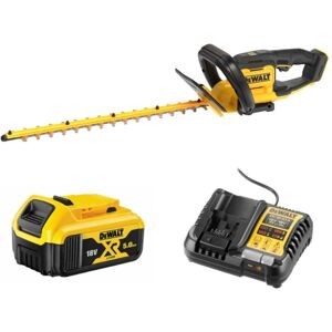 DCMHT564P1 18v xr 55cm Hedge Trimmer Kit - 1 x 5.0ah Battery - Dewalt DCMHT564P1 18v xr 55cm Hedge Trimmer Kit - 1 x 5.0ah Battery - Dewalt