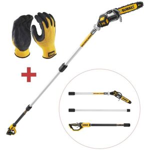 Dewalt DCMPS567N 18v XR Brushless Pole Saw Chainsaw Pruner Split Shaft + Gloves Dewalt DCMPS567N 18v XR Brushless Pole Saw Chainsaw Pruner Split Shaft + Gloves
