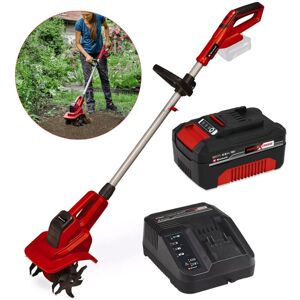 Einhell - 18v Cordless Tiller Cultivator 20cm Power X-Change ge-cr 18/20 1 x 4.0ah Einhell - 18v Cordless Tiller Cultivator 20cm Power X-Change ge-cr 18/20 1 x 4.0ah