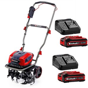 Einhell Professional Cordless Twin 18v 36v Tiller Cultivator GP-CR + 2x 4Ah Kit Einhell Professional Cordless Twin 18v 36v Tiller Cultivator GP-CR + 2x 4Ah Kit
