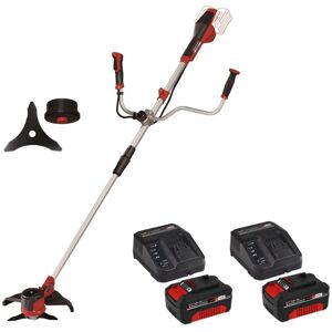 Einhell - Twin 18v / 36v Cordless Brushcutter + Strimmer 2 x 4.0Ah Battery Pack Einhell - Twin 18v / 36v Cordless Brushcutter + Strimmer 2 x 4.0Ah Battery Pack